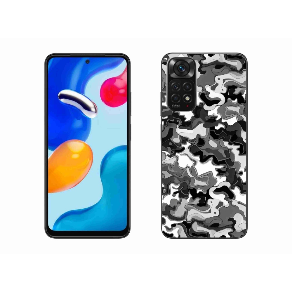 Gél borítás mmCase a Xiaomi Redmi Note 11S 4G-hez - terepszínű minta 3