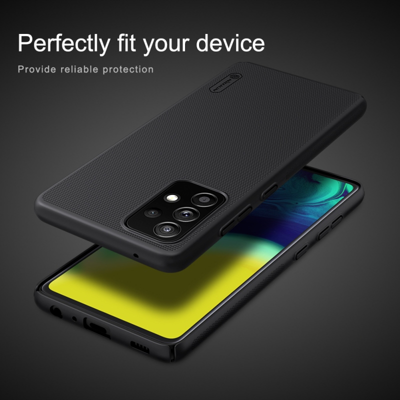 Nillkin Super Frosted Back Cover for Samsung Galaxy A52/A52 5G/A52s 5G fekete