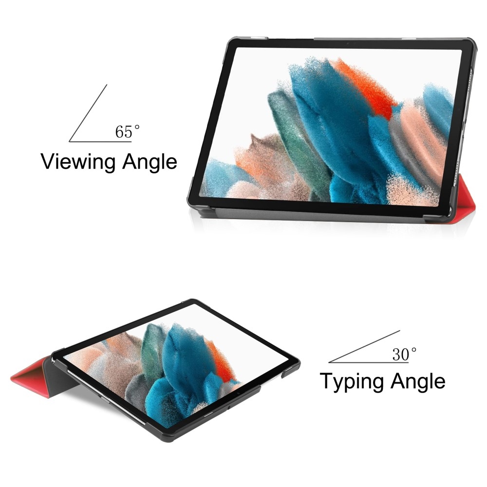 Intelligens záró tok Samsung Galaxy Tab A9 készülékhez - piros