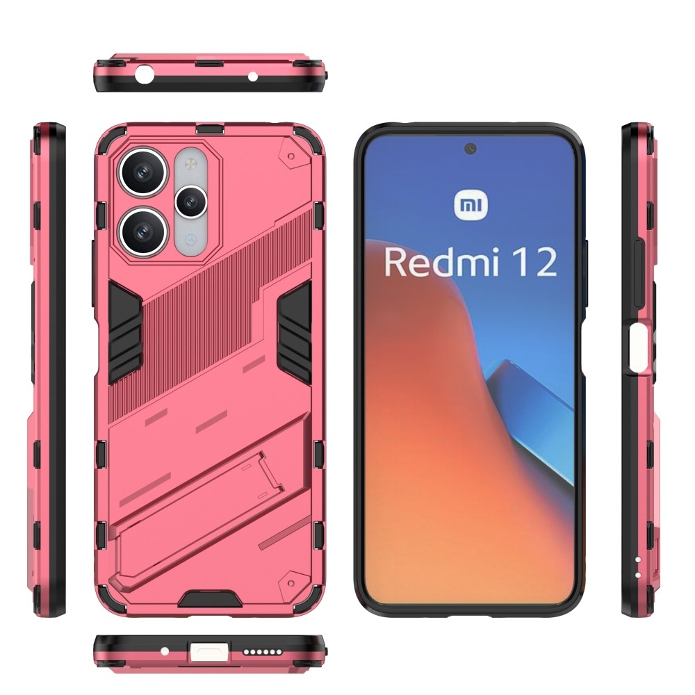 Tartós borítás Xiaomi Redmi 12 4G/5G készülékhez - rózsaszínű