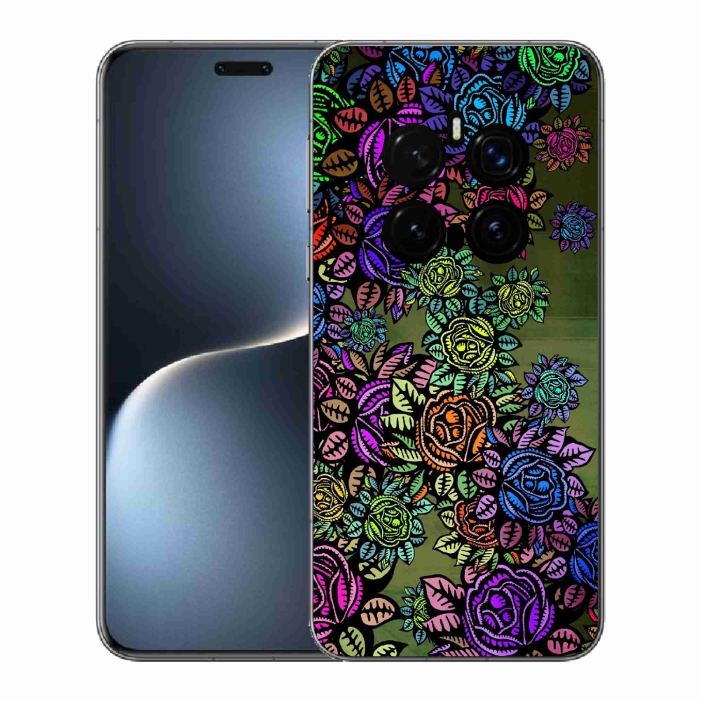 Gél borító mmCase a Honor Magic 7 Pro 5G számára - virágok 6