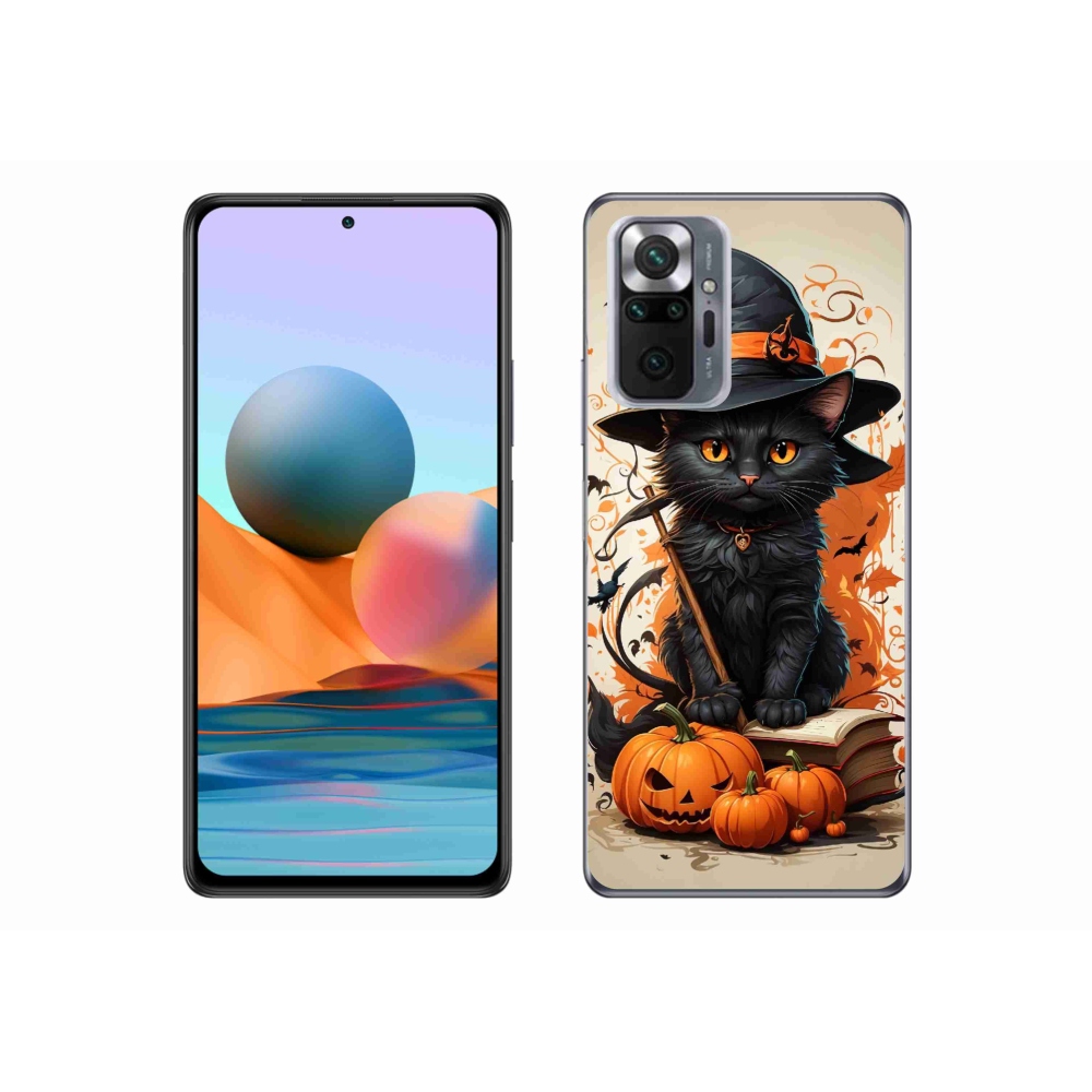 Gél borítás mmCase a Xiaomi Redmi Note 10 Pro készülékhez - macskavarázsló