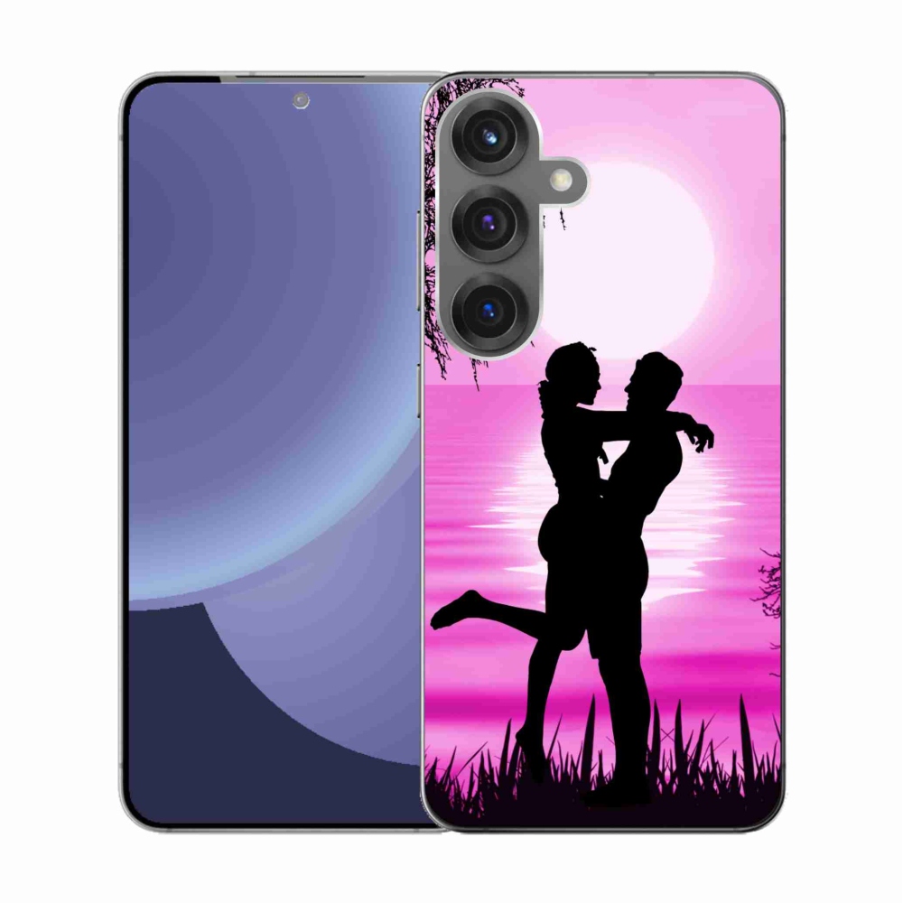Gél borítás mmCase Samsung Galaxy S25 készülékhez - naplemente