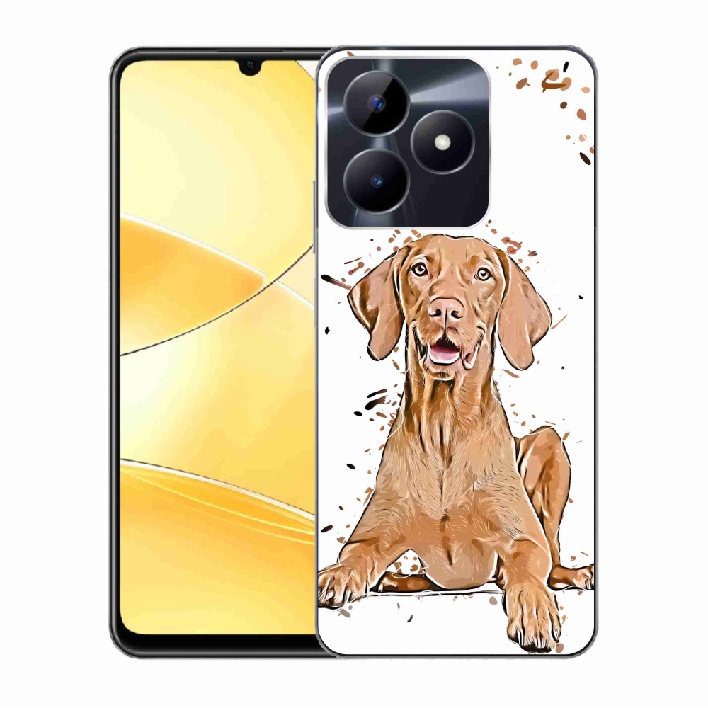 Zselés borító mmCase a Realme C51/C53 készülékhez - magyar