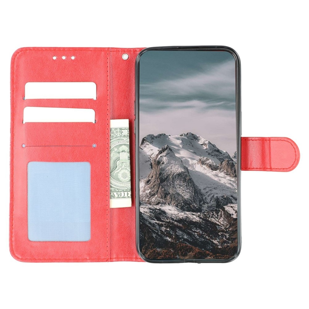 Mandala könyv tok a Xiaomi Redmi 15 5G-hez - piros