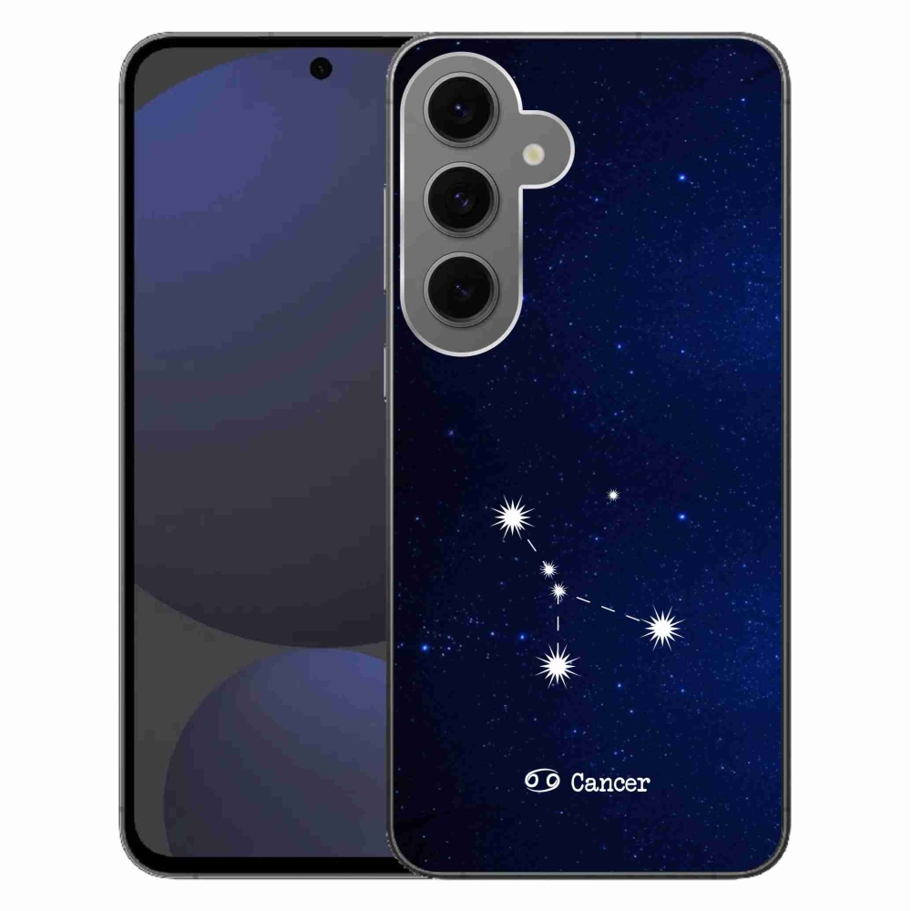 Gél borítás mmCase Samsung Galaxy S24 FE - csillagkép Rák