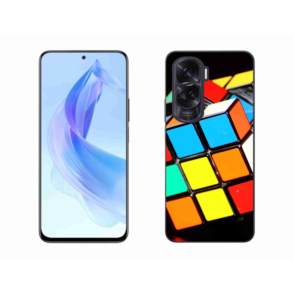 Gél tok mmCase a Honor 90 Lite készülékhez - Rubik-kocka