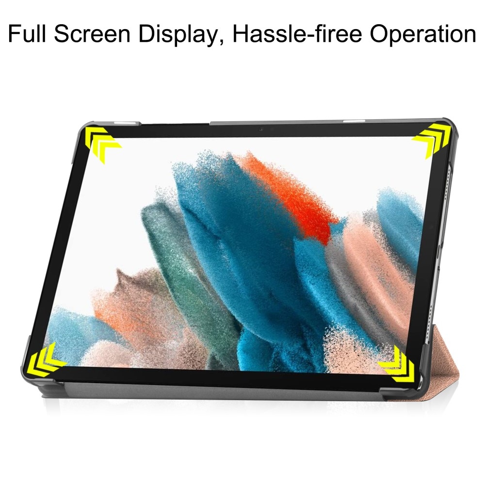Ügyes záródó tok Samsung Galaxy Tab A9 készülékhez - rózsaarany