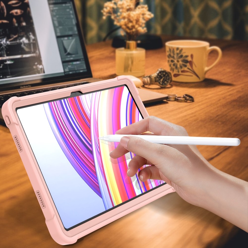 Kick tartós hibrid tok a Xiaomi Redmi Pad Pro 4G/5G-hez - rózsaarany színben