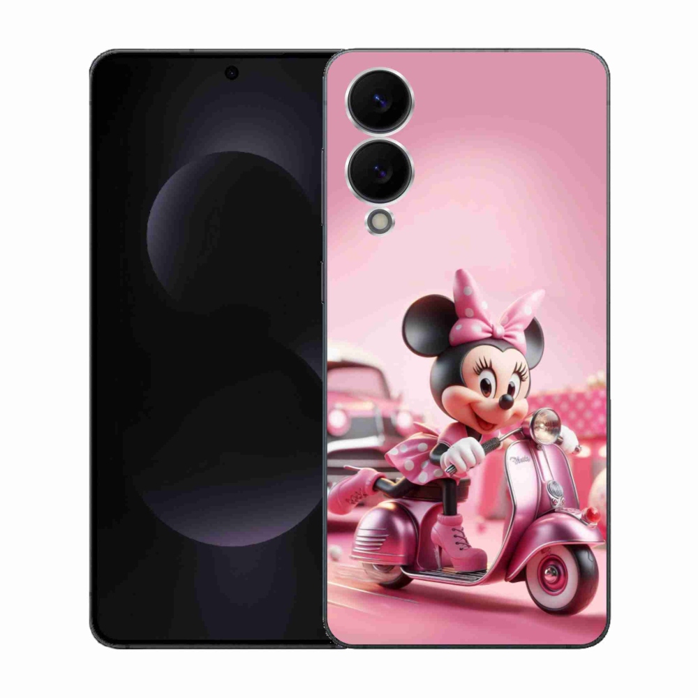 Zselés borítás mmCase Samsung Galaxy S25 Edge készülékhez - minnie 1