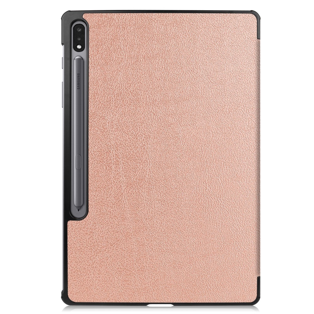 Ügyes záró tok Samsung Galaxy Tab S9+/Tab S10+ - rózsaarany színben