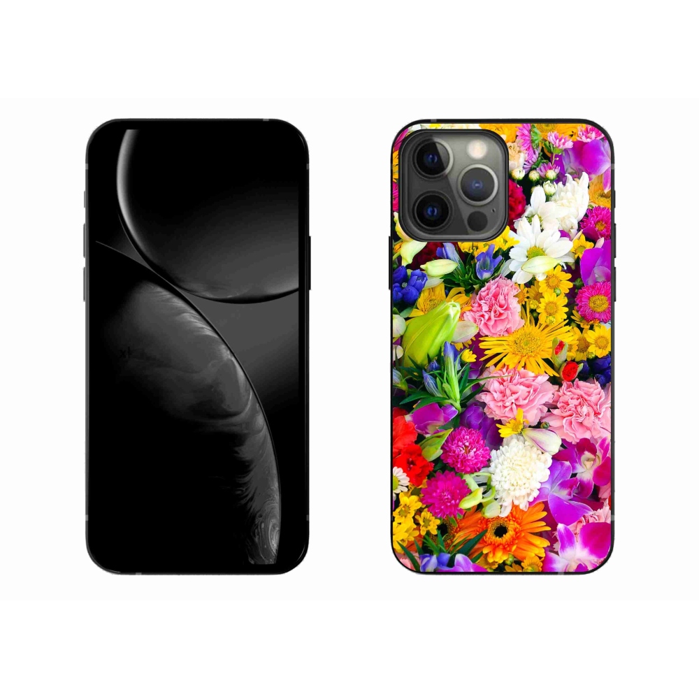 Zselés borítás mmCase iPhone 13 Pro Max készülékhez - virág 12