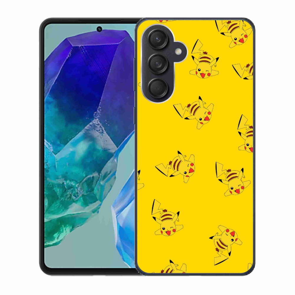 Gél védőhuzat mmCase Samsung Galaxy M55 5G - pikachu