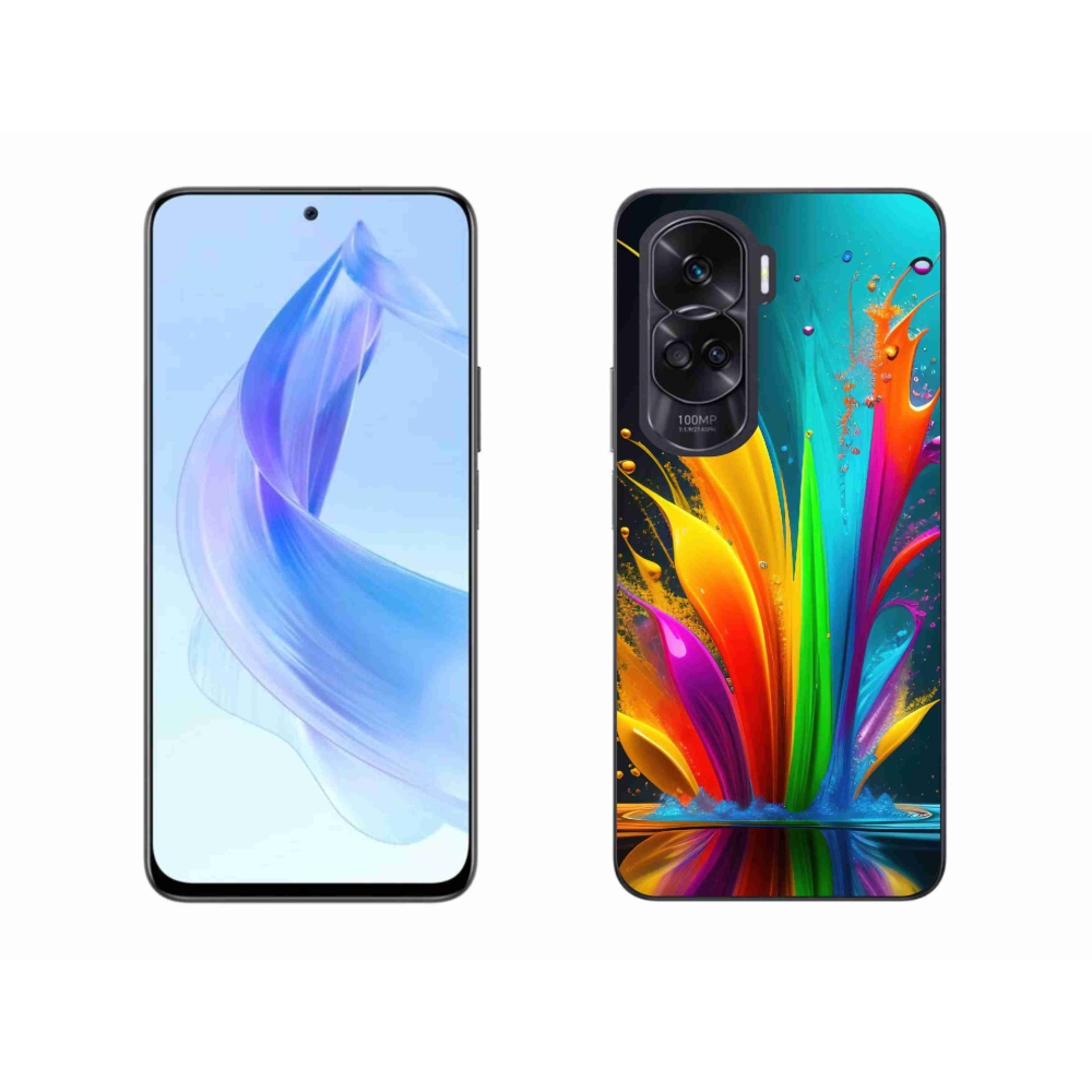Zselés borítás mmCase a Honor 90 Lite készülékhez - absztrakt motívum 1