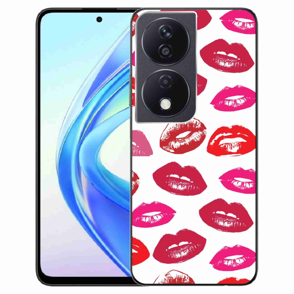 Gél védőburkolat mmCase a Honor X7b/Honor 90 Smart készülékhez - ajkak
