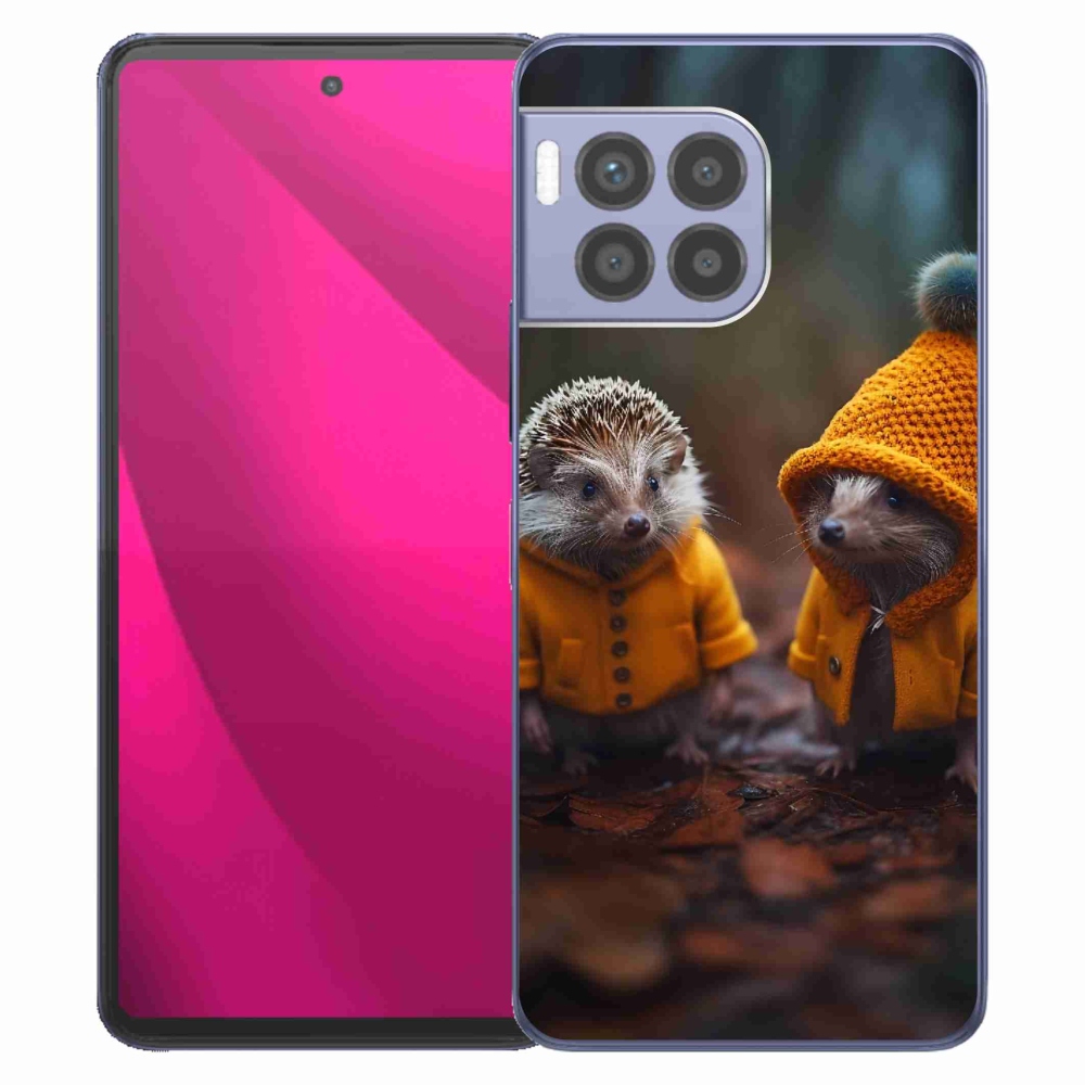 Zselés borítás mmCase a T-Mobile T Phone 2 Pro készülékhez - sünök