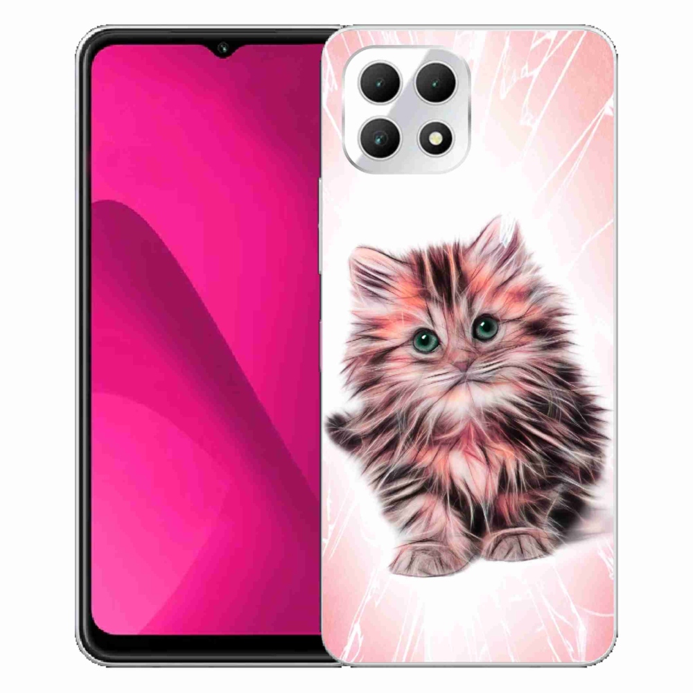 Zselés borítás mmCase a T-Mobile T Phone 2 készülékhez - aranyos cica