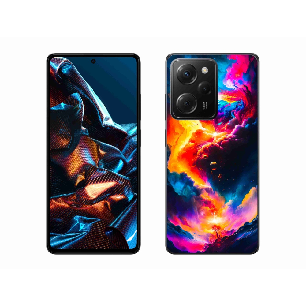 Gél borítás mmCase a Xiaomi Poco X5 Pro 5G számára - absztrakt motívum
