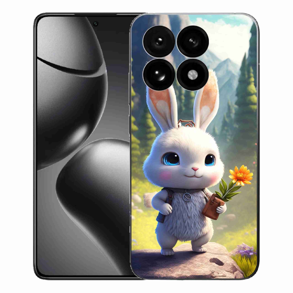 Gél borítás mmCase a Xiaomi 15T-hez - aranyos nyuszi