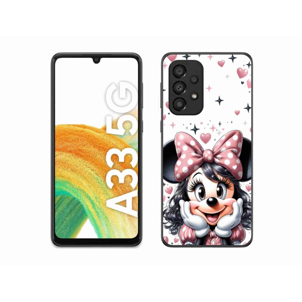 Zselés borítás mmCase Samsung Galaxy A33 5G - minnie
