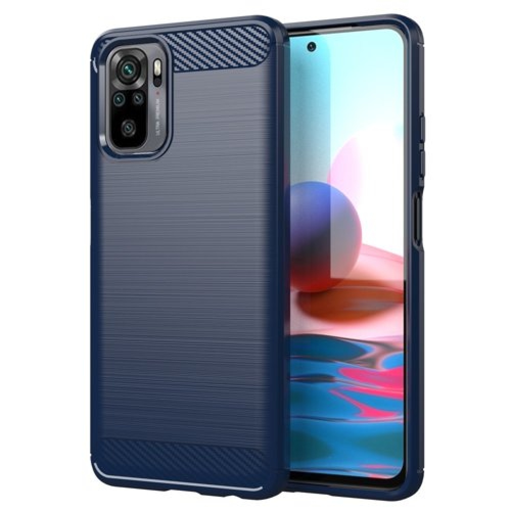 Szénálló zselés tok Xiaomi Redmi Note 10 4G/Redmi Note 10S/Poco M5s - kék