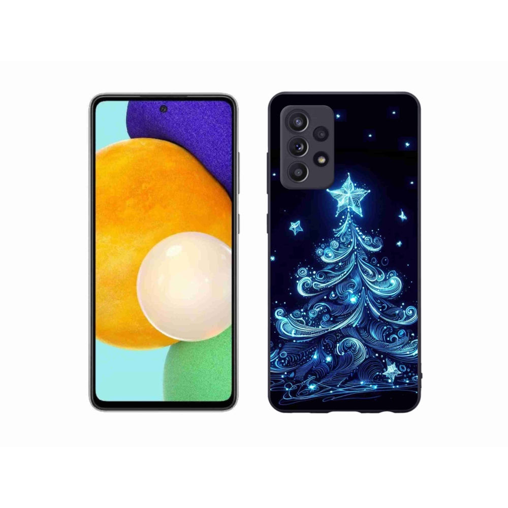 Gél borítás mmCase Samsung Galaxy A52s 5G - neon karácsonyfa 4