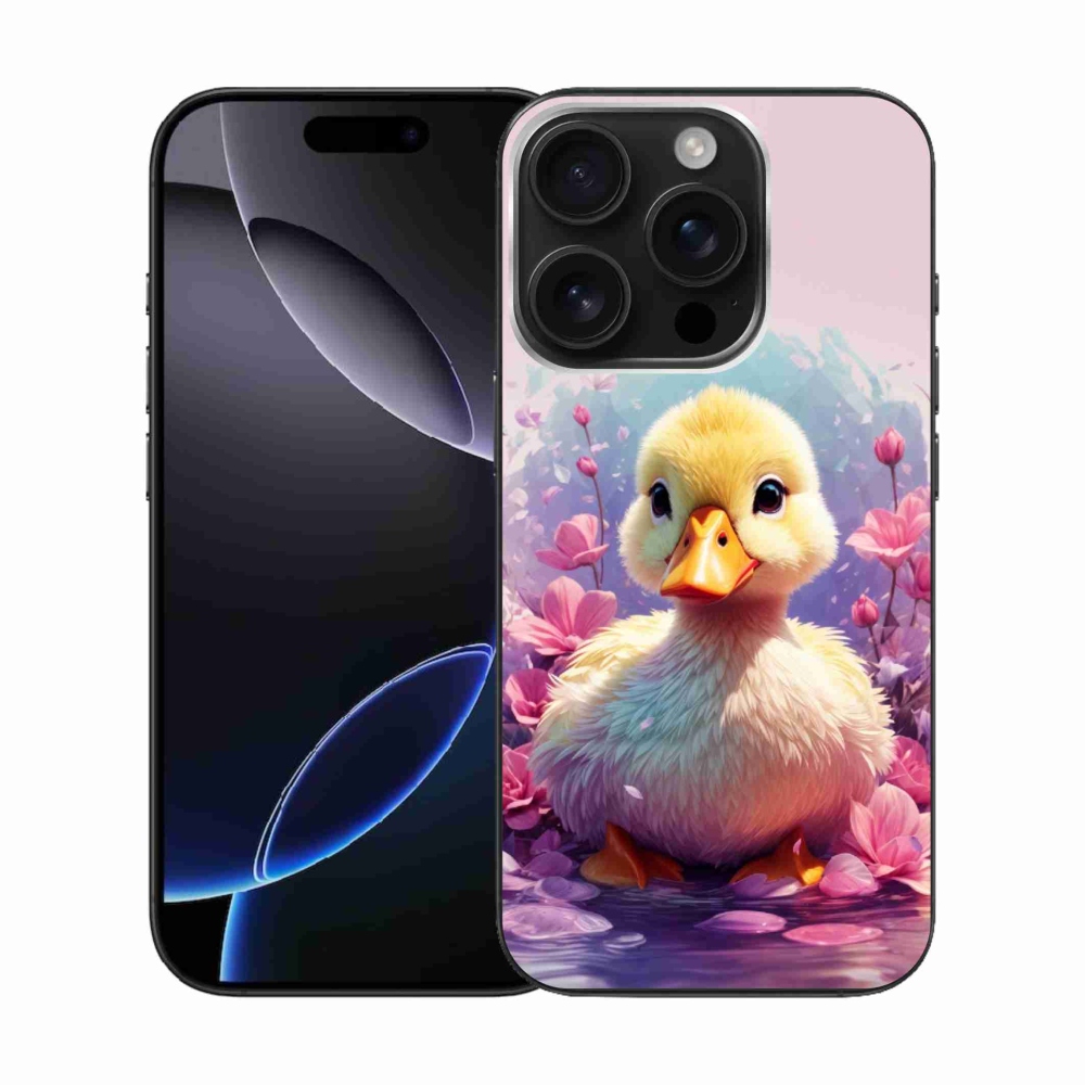 Zselés borítás mmCase iPhone 16 Pro készülékhez - kacsa