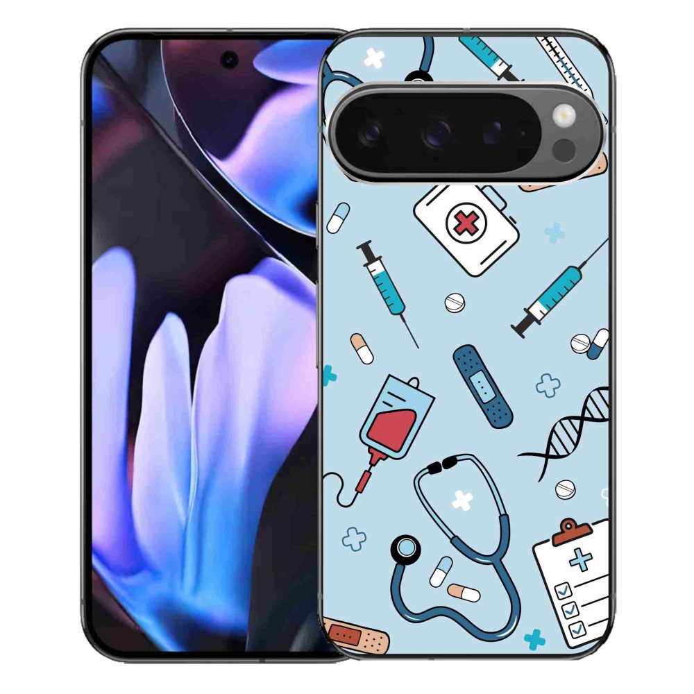 Gél borítás mmCase a Google Pixel 9 Pro XL számára - Egészség 1