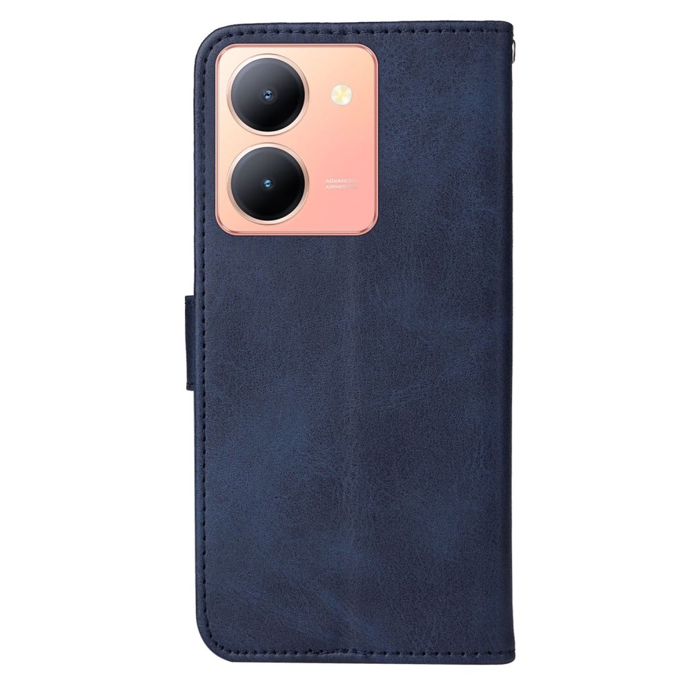 Vivo Y36 könyvtáska Vivo Y36-hoz - kék