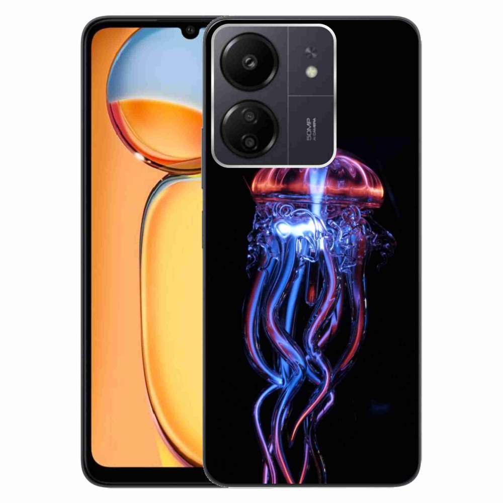 Gél borítás mmCase a Xiaomi Poco C65/Redmi 13C - medúza számára