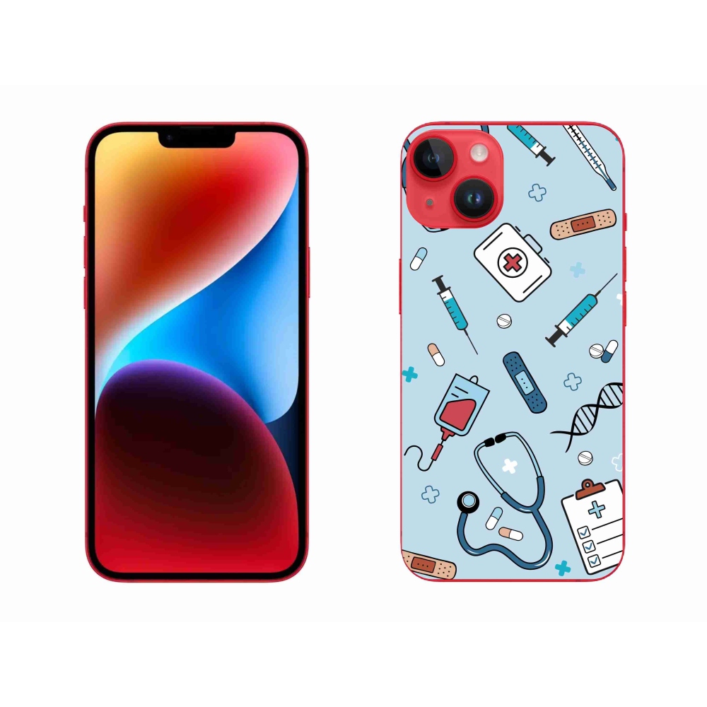 Zselés borítás mmCase iPhone 14 Plus készülékhez - egészség 1