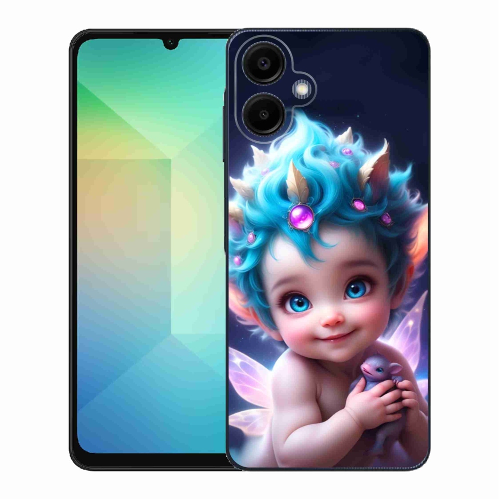 Gél borító mmCase Samsung Galaxy A06 4G - baba pillangószárnyakkal
