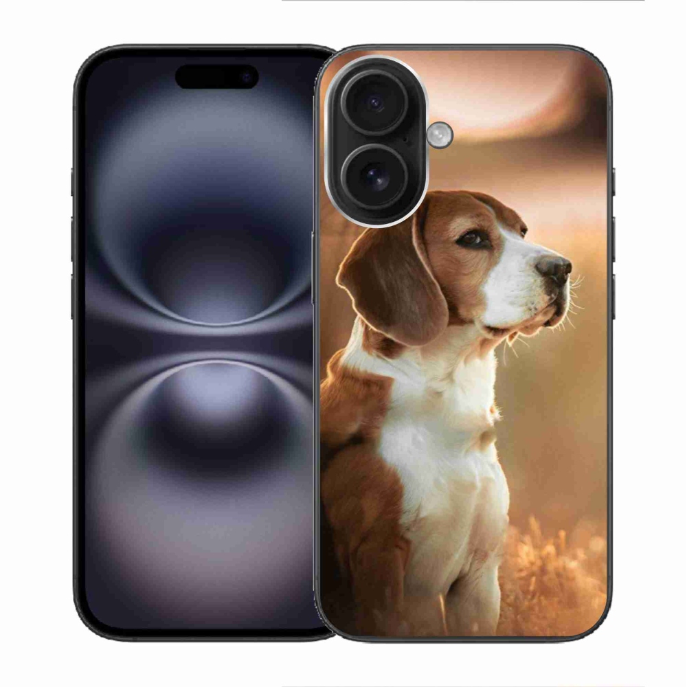 Zselés borítás mmCase iPhone 16 készülékhez - bézs színű