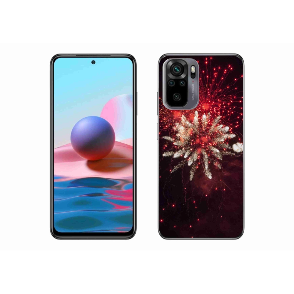Gél borítás mmCase a Xiaomi Poco M5s készülékhez - tűzijáték
