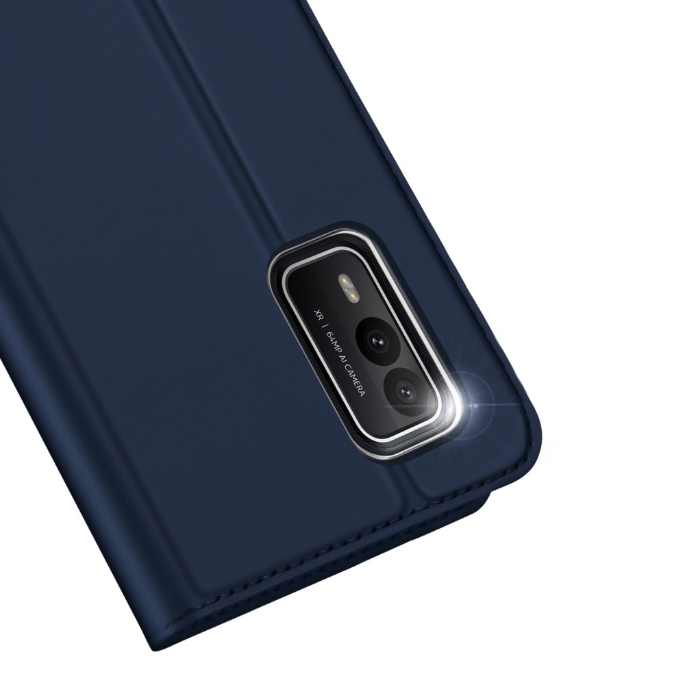 DUX könyvtáska Nokia XR21 készülékhez - sötétkék
