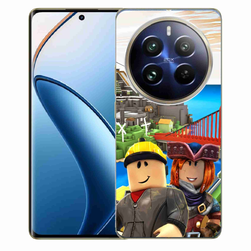 Gél borítás mmCase a Realme 12 Pro 5G/12 Pro+ 5G számára - roblox 1