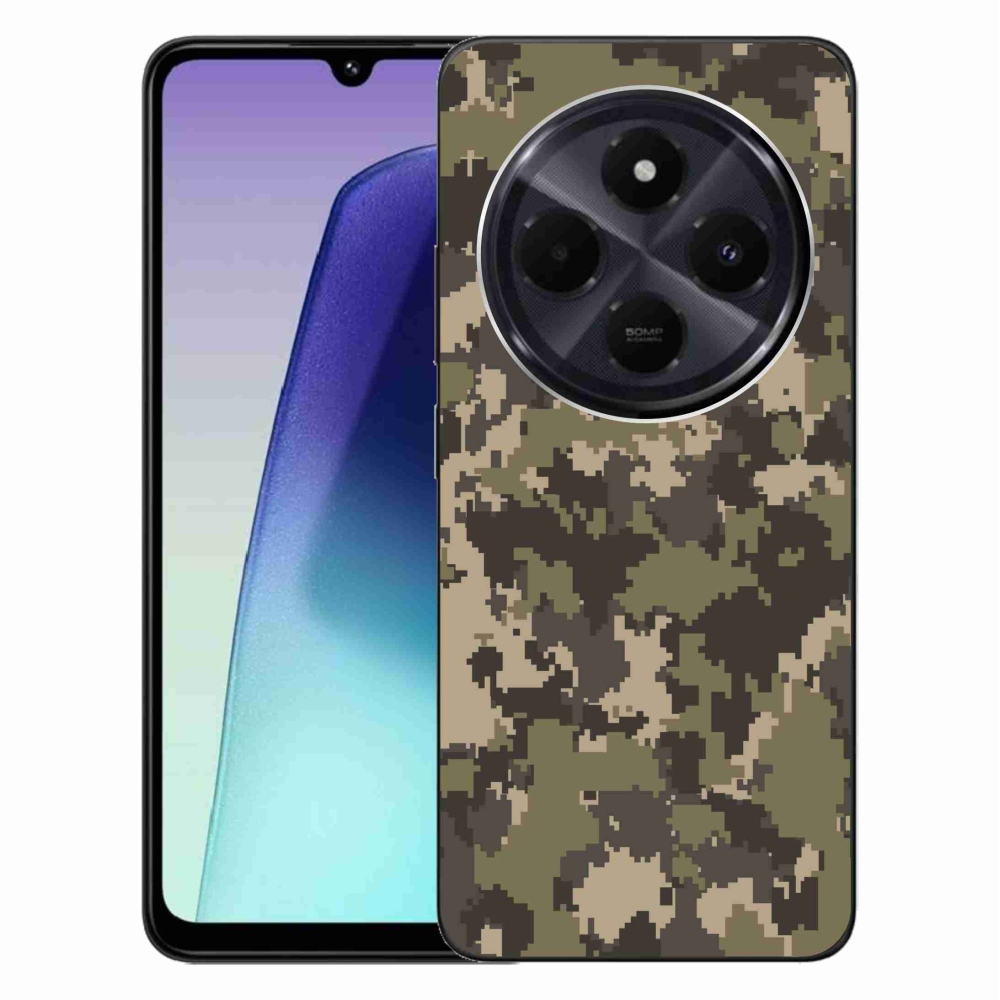 Gél borítás mmCase a Xiaomi Redmi 14C/Poco C75-hez - terepszínű minta 12