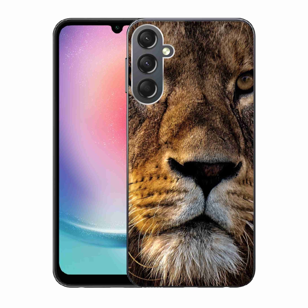Gél tok mmCase Samsung Galaxy A24 készülékhez - oroszlán