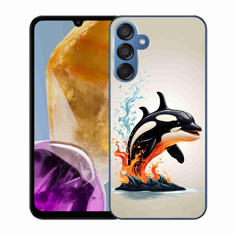 Gél védőhuzat mmCase Samsung Galaxy M15 5G - írisz