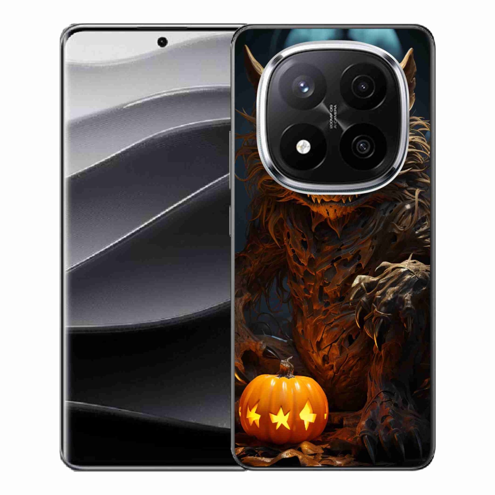 Gél borítás mmCase a Xiaomi Redmi Note 14 Pro+ 5G - Halloween szörnyeteg számára