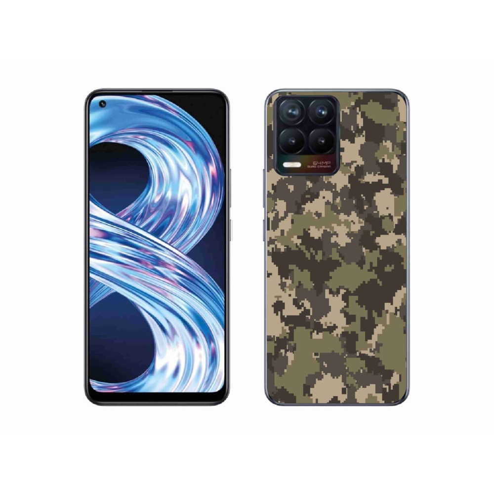 Gél borítás mmCase a Realme 8 Pro-hoz - álcázó minta 12