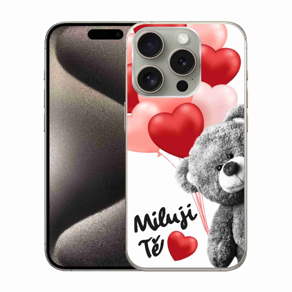 Zselés borítás mmCase iPhone 15 Pro készülékhez - Szeretlek