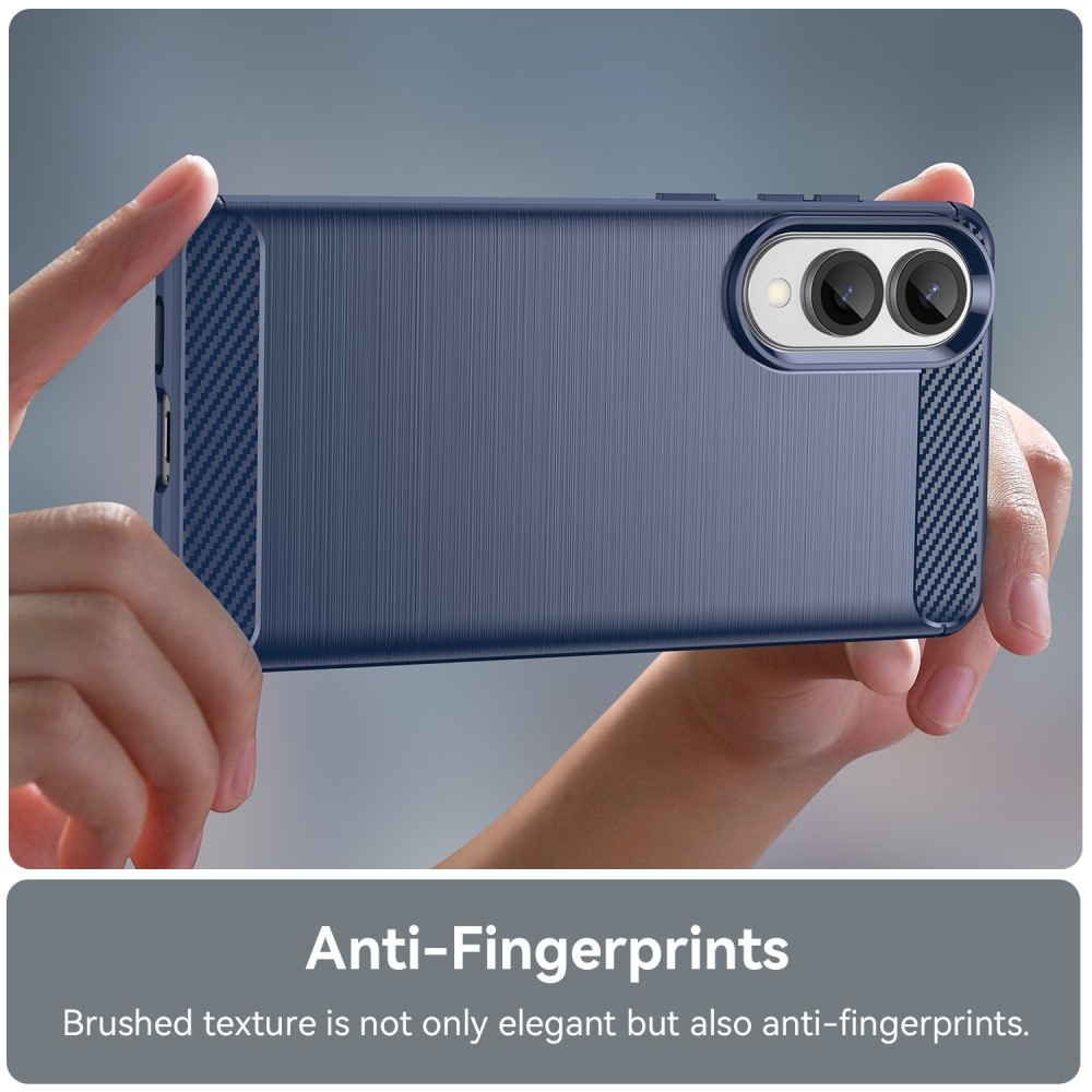 Szénálló zselés tok Samsung Galaxy S25 Edge készülékhez - kék