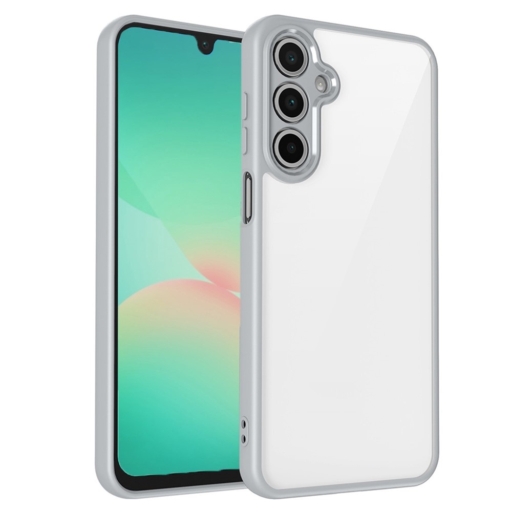 Zselés hátlapi tok kemény hátlappal Samsung Galaxy A17 5G - szürke