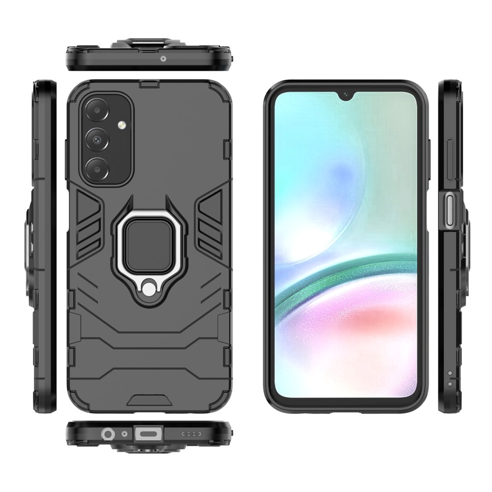 Guardy tartós hibrid borítás Samsung Galaxy A15 4G/5G készülékhez - fekete
