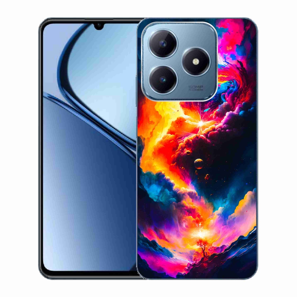 Gel Cover mmCase mmCase a Realme C63 készülékhez - absztrakt motívum