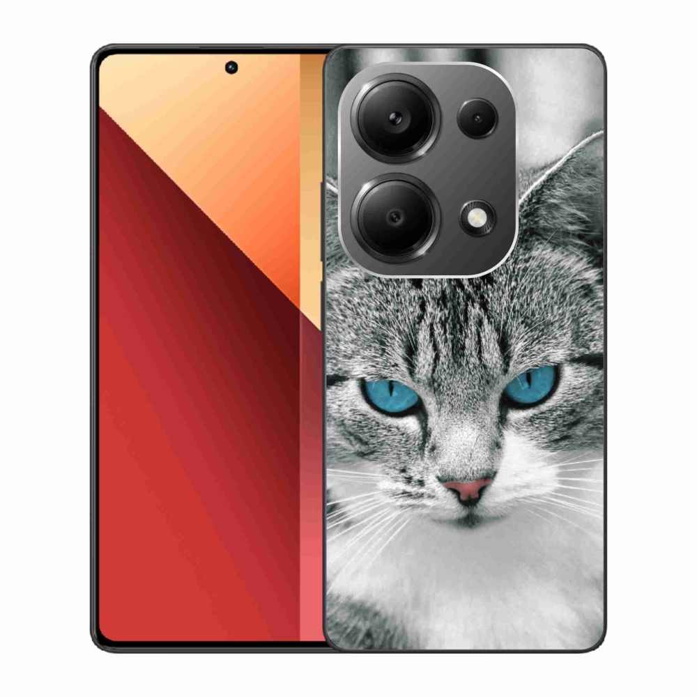 Gél borítás mmCase a Xiaomi Redmi Note 13 Pro 4G/Poco M6 Pro számára - cat view 1