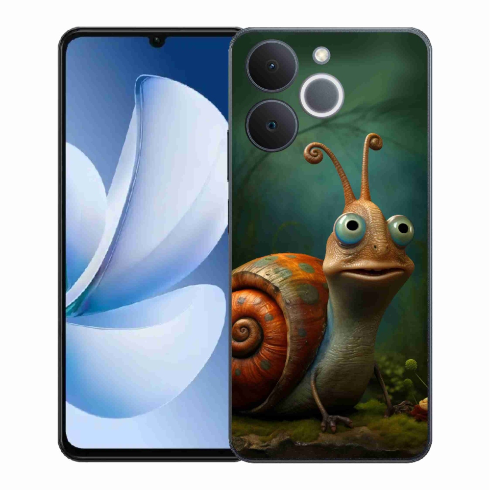 Zselés borító mmCase a Realme Note 70T készülékhez - csiga
