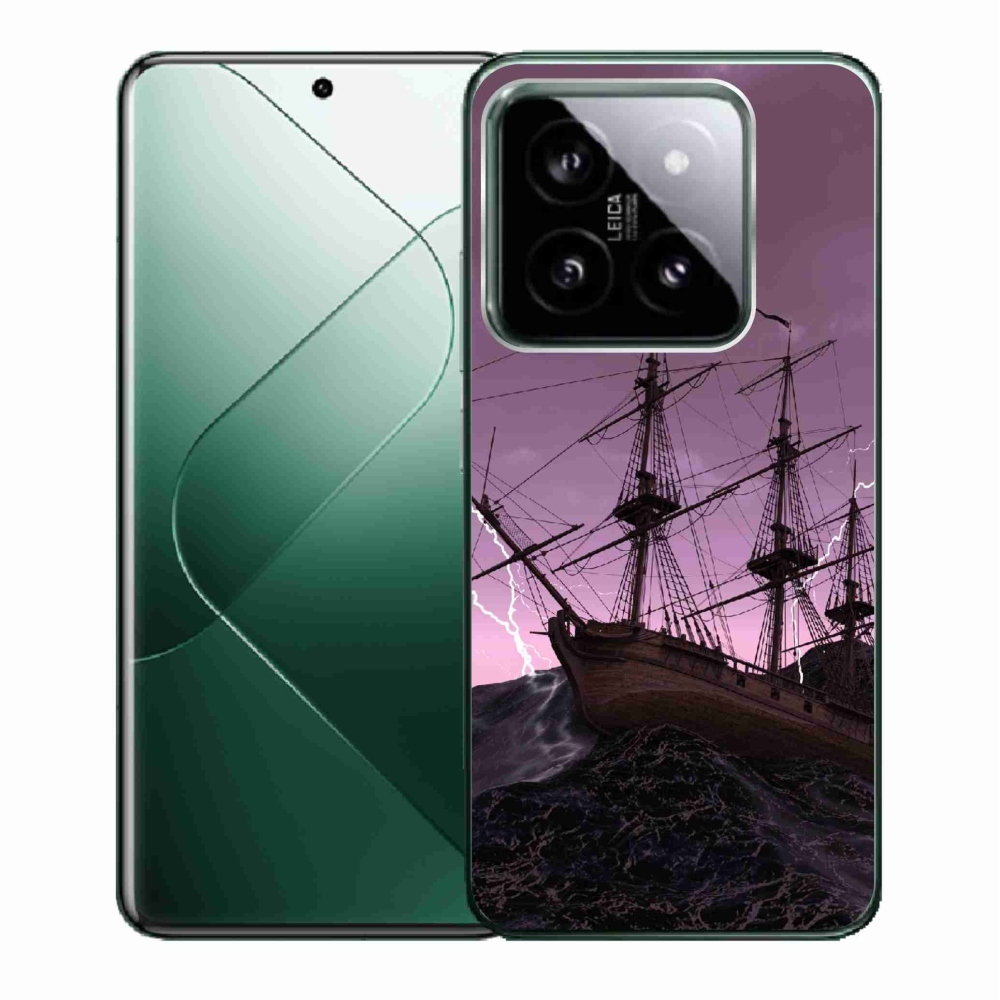 Gél borítás mmCase a Xiaomi 14-hez - hajó a viharban