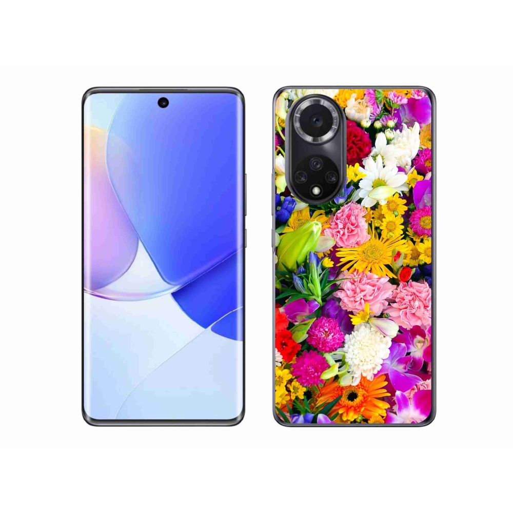 Gél borítás mmCase a Huawei Nova 9 - virág 12